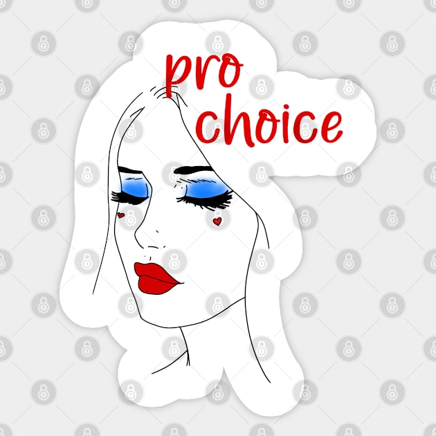 Pro choice Sticker by BlaiseDesign
